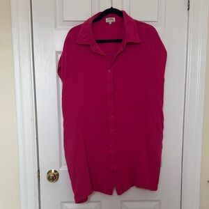 Red Sky Endless Vacation Gauze shirt/dress